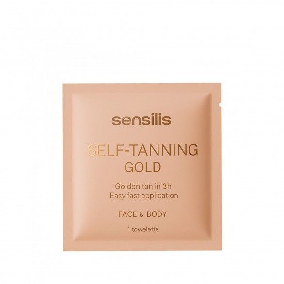 Sensilis Self Tanning Gold Toalhitas (x6 unidades)