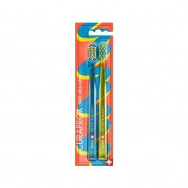 Curaprox CS 5460 Health & Happiness Edition 2026 Escova de Dentes Ultra Macia Pack 2 Unidades