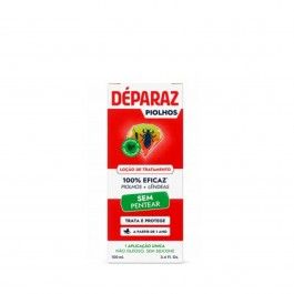 D�paraz Piolhos Lo��o de Tratamento 100ml