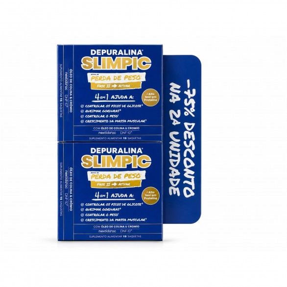 Depuralina Slimpic Pack Duplo 2 x 15 saquetas