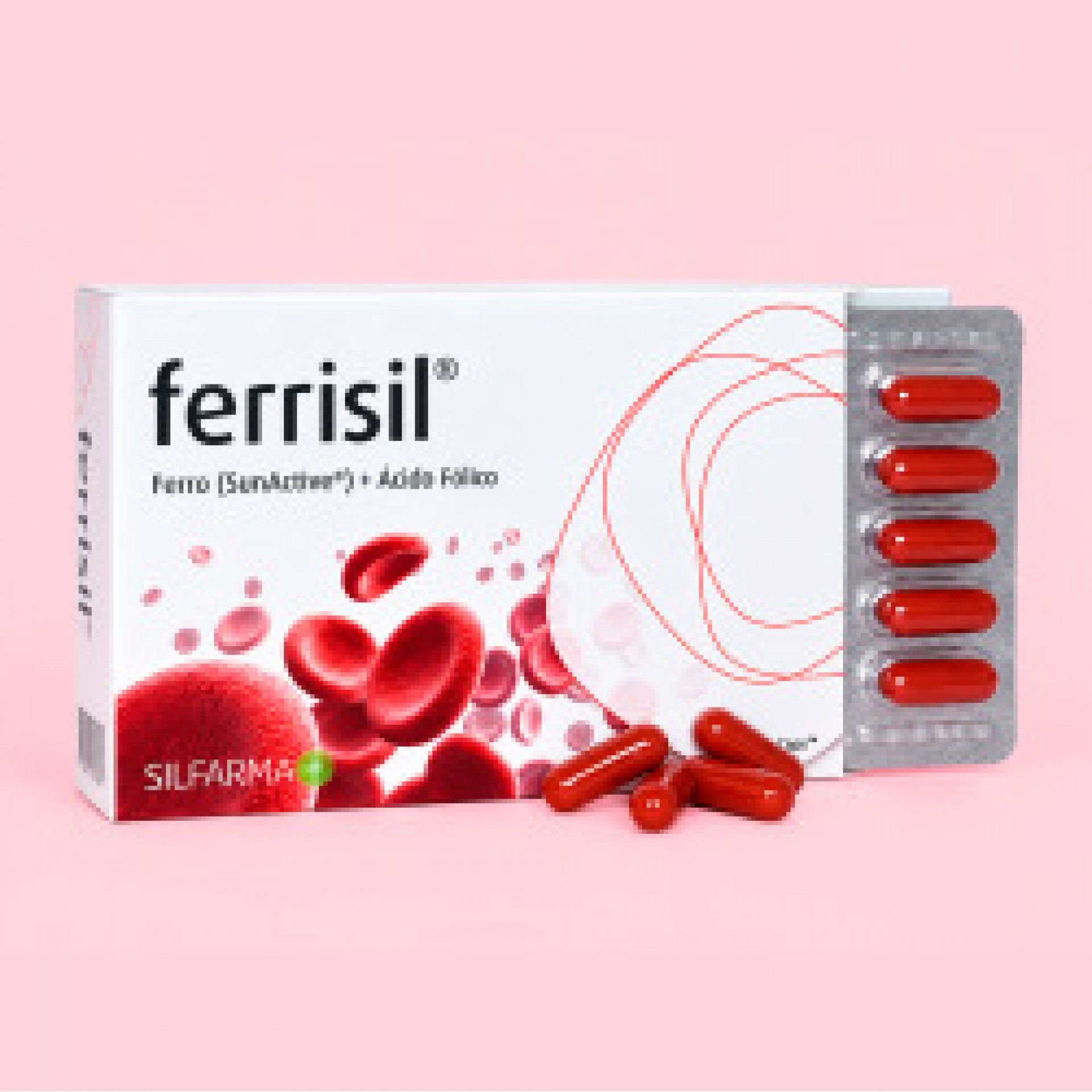 Ferrisil 60 Cápsulas