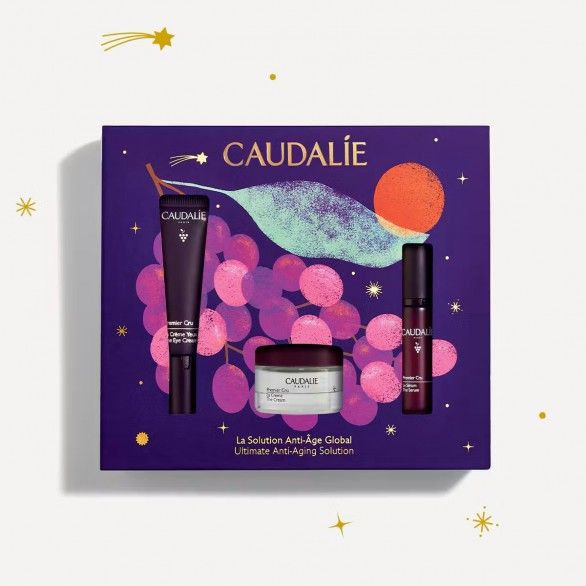 Caudalie Coffret Premier Cru Creme Olhos 15mL + Premier Cru Sérum 10mL + Premier Cru Creme 15mL Caudalie Coffret Premier Cru Creme Olhos 15mL + Premier Cru Sérum 10mL + Premier Cru Creme 15mL